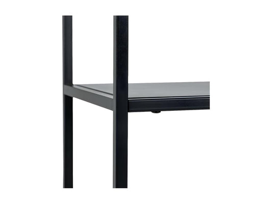 Étagère 6 plateaux métal Noir - URBAN