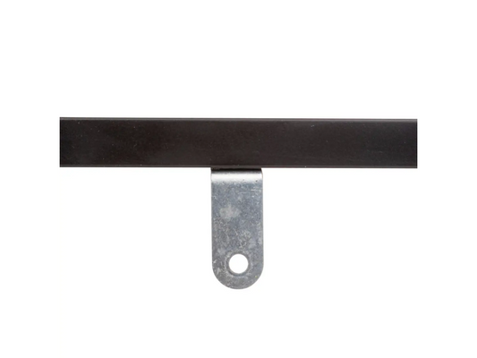 Colonne de salle de bain en panneau de particules coloris noir/naturel