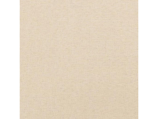 Têtes de lit 4 pièces Crème 100x7x78/88 cm Tissu