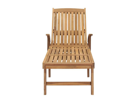 Transat chaise longue bain bois marron 195x59.5x52.5 cm 02 0012609