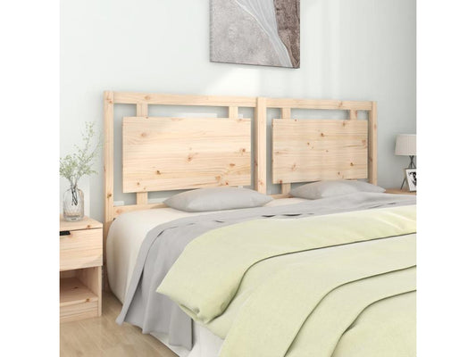 Tête de lit 185.5x4x100 cm Bois massif de pin
