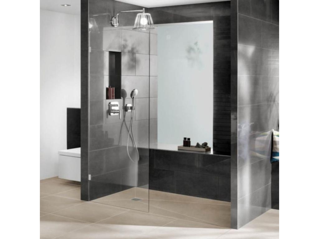 Receveur de douche à carreler 180x90 Vertchez Primo écoulement excentré bonde verticale Vertchez d'étanchéité colle 320