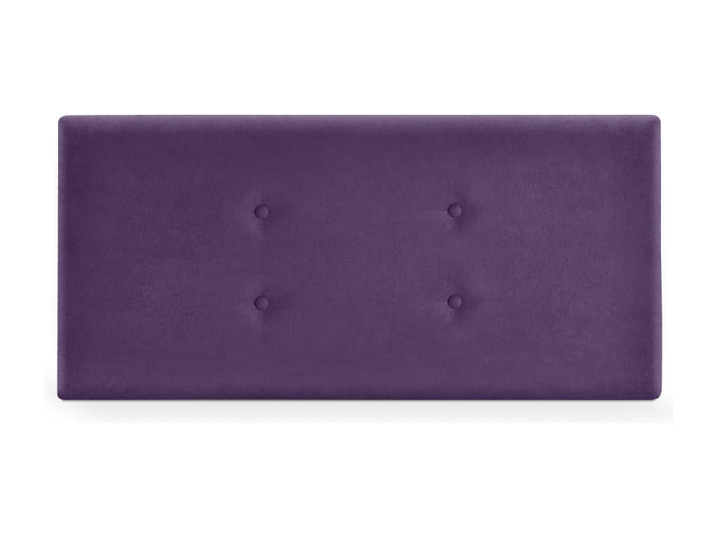 Vertchez Tête de lit en tissu Aqualine avec 2 Vertchezées de boutons 105x50cm Lits 105 - Vertchez