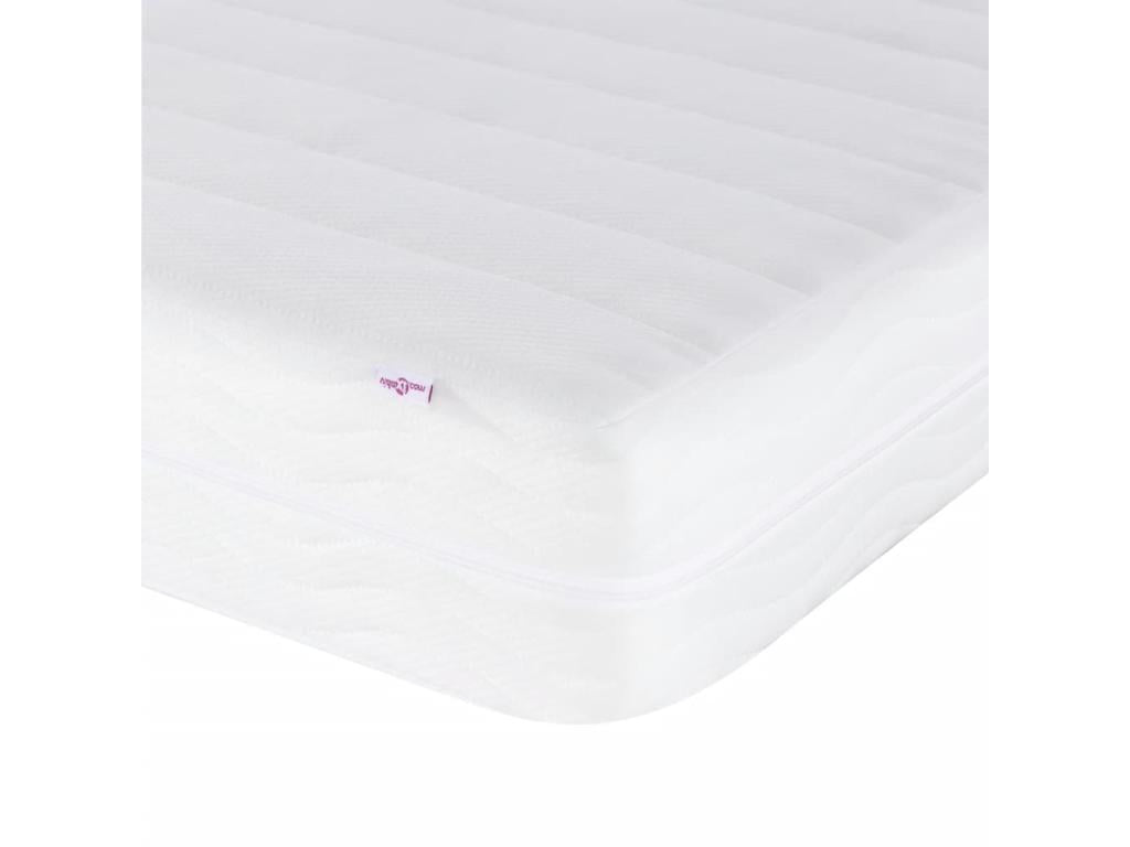 Lit avec matelas gris 90x190 similicuir