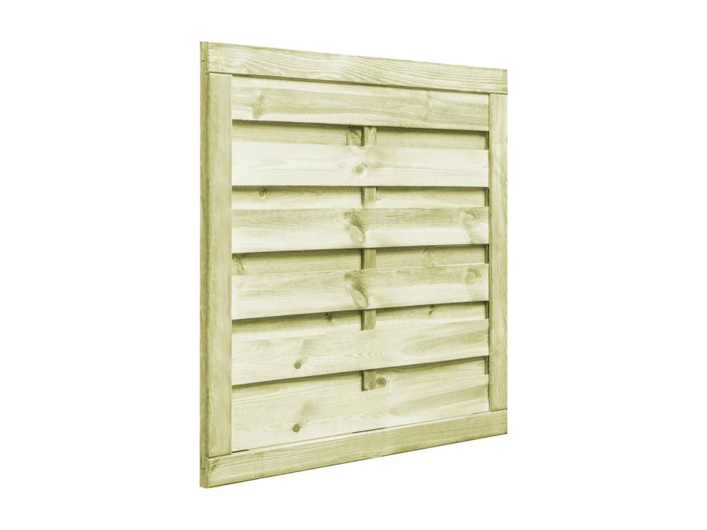 Portillon Bois de pin imprégné 100x100 Vert 3