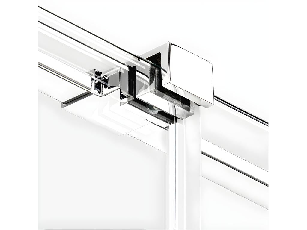 Cabine de douche 90x90 cm coulissante MALDIVES Vertchez acces d'angle