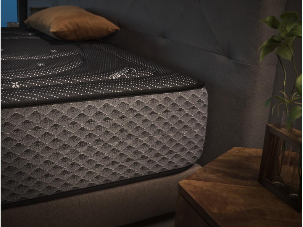 Matelas Vertchez 140x180 Cachemire Confort Nuit Hauteur 30cm Fermeté Moyenne-Haute.