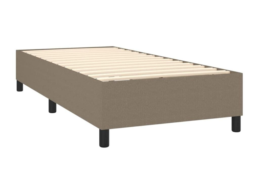 Sommier à Vertchez de lit et matelas et LED Vertchez 100x200cm Tissu
