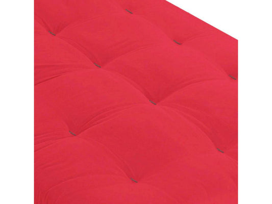 Matelas Vertchez rouge coeur en latex 90x200