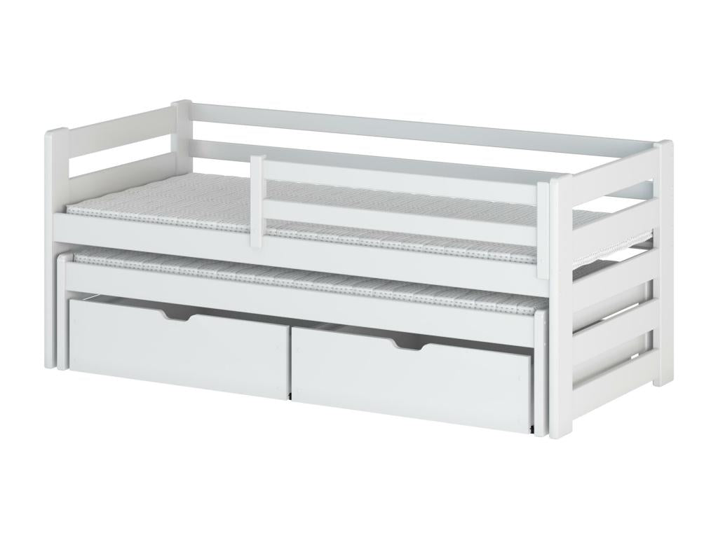 Lit enfant Vertchez KSB005 90x200 cm Blanc