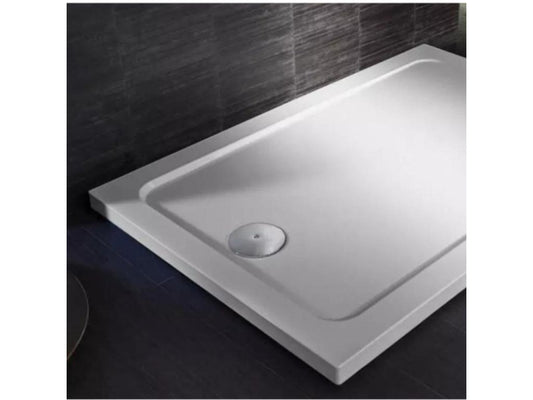 Receveur de douche Vertchez rectangle extra plat Douche italienne 140x100 cm