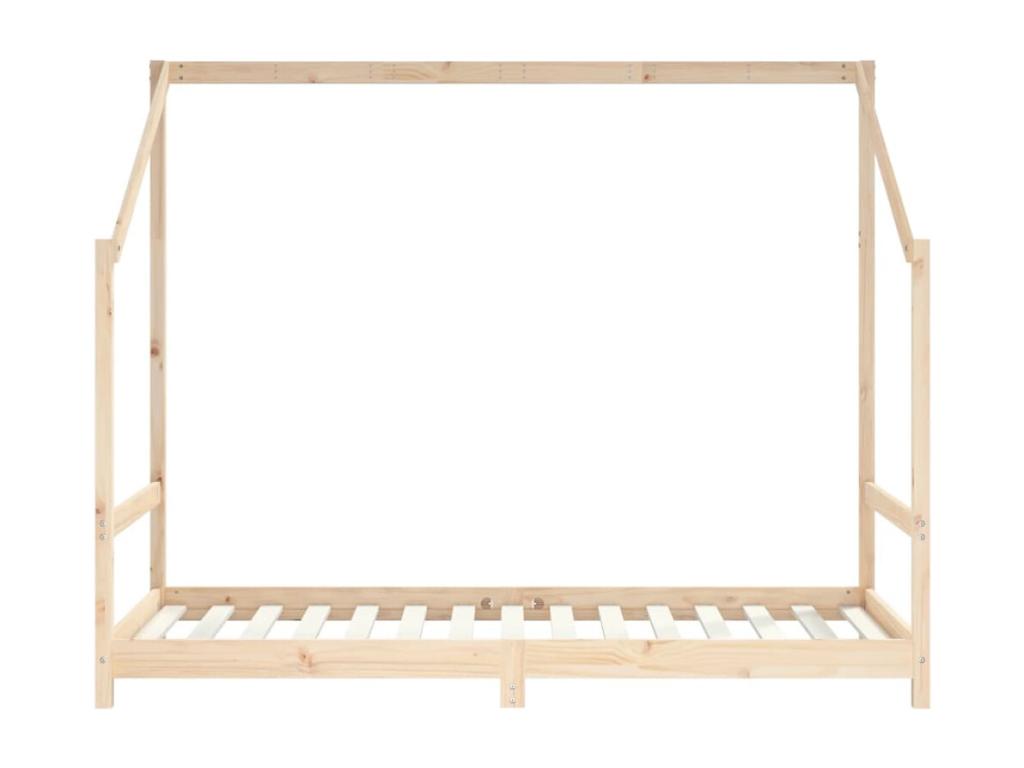 Cadre de lit pour enfant 90x190 cm Bois de pin massif