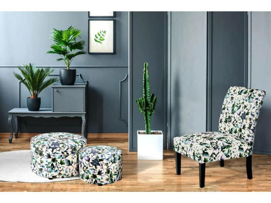 Poufs gain de place Vertchez 110 lot de 2