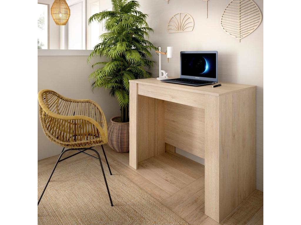 Console extensible Vertchez Console extensible multi-positions Table à manger polyvalente 54/239x90h77 cm Chêne