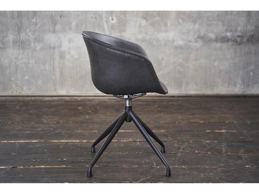 Fauteuil - Gris similicuir - Vertchez