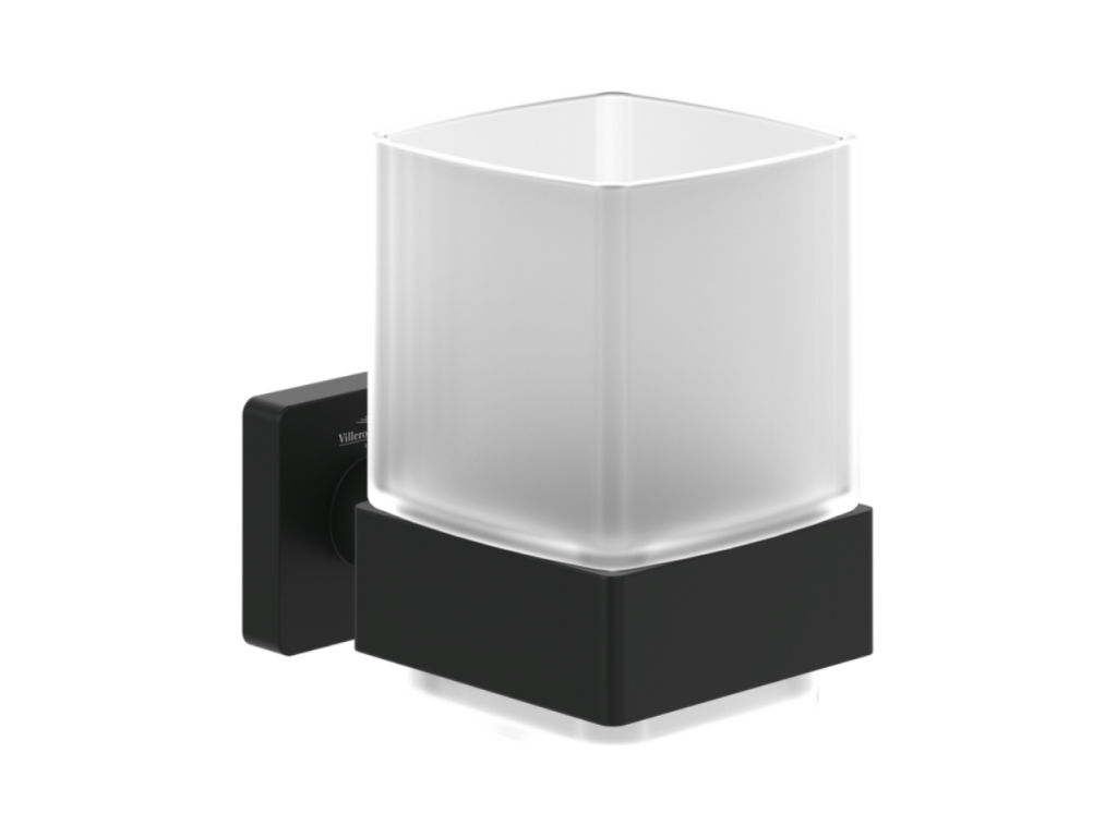 Porte-verre Vertchez ET BOCH Elements - Striking Noir Mat