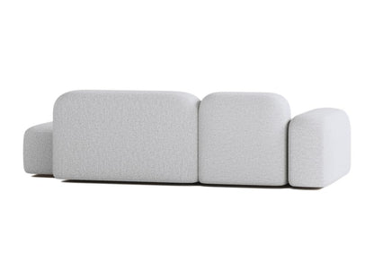 Max 3-Seater Modular Sofa in Light Grey Fabric