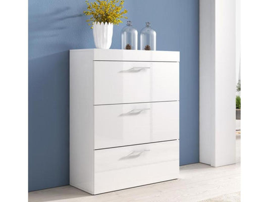Commode pour Chambre à coucher en Blanc avec 99x36x75cm Vertchez