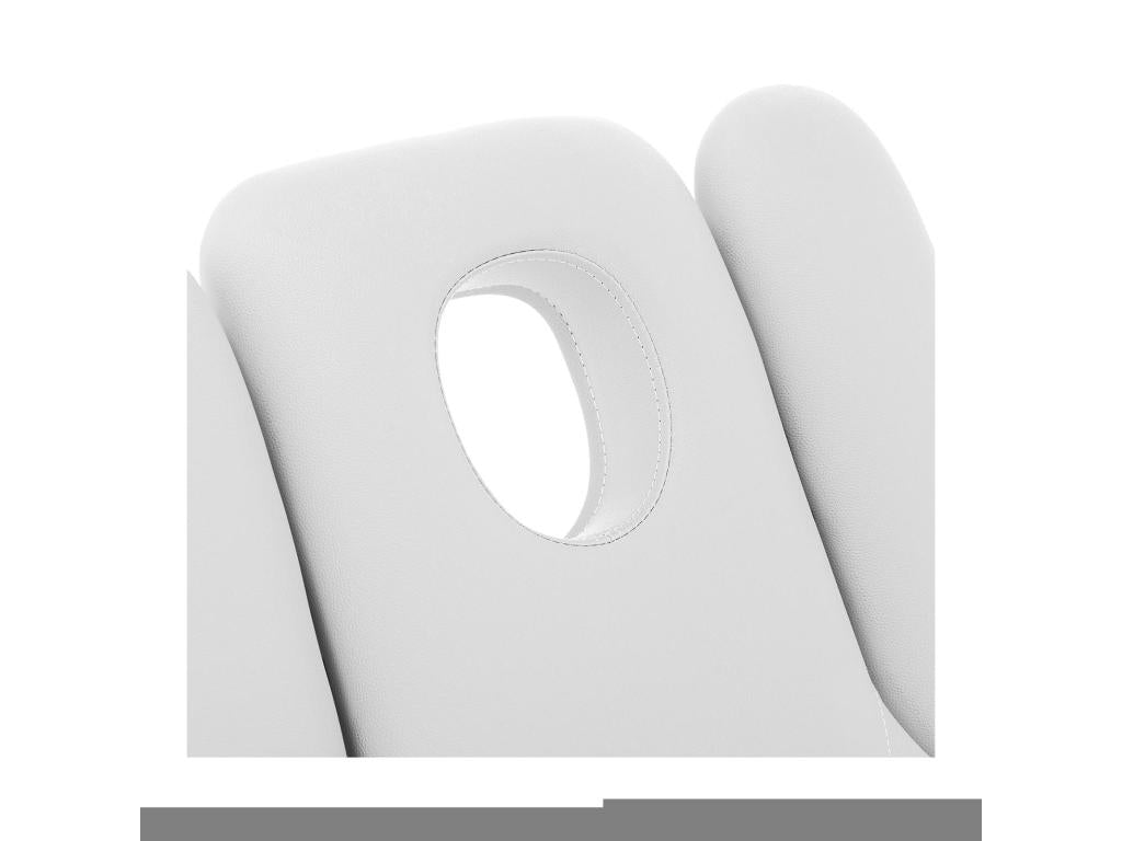 Table de massage professionnelle blanche 187x67.5x138 cm 14 0007753