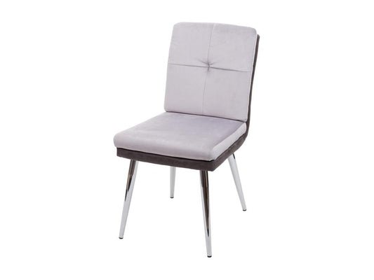 Chaise de salle à manger Vertchez-G48 lot de 6 gris