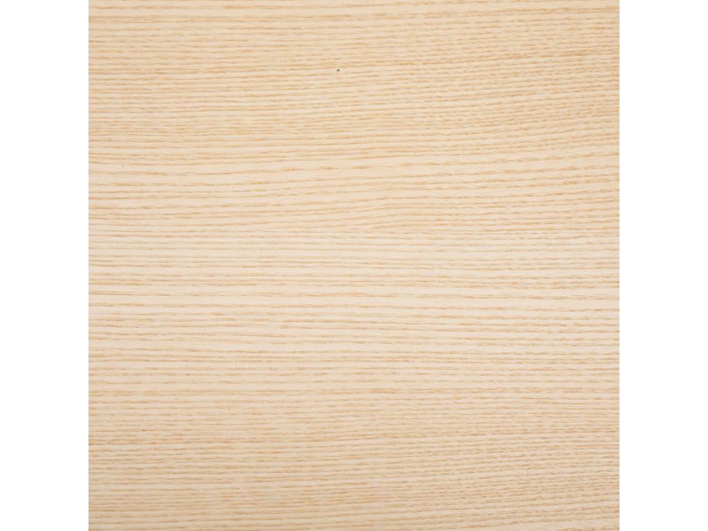 Table basse rectangulaire en bois MDF coloris beige - L- 110 x P- 50 x H- 34.5 cm