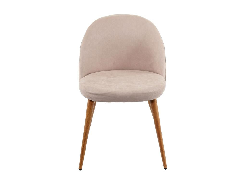 Chaise de salle à manger Vertchez-D53 lot de 4 beige