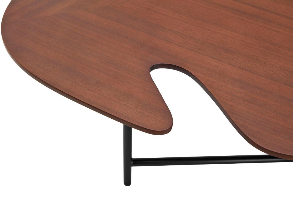 Vertchez - Ensemble de tables basses en Marron / Noir