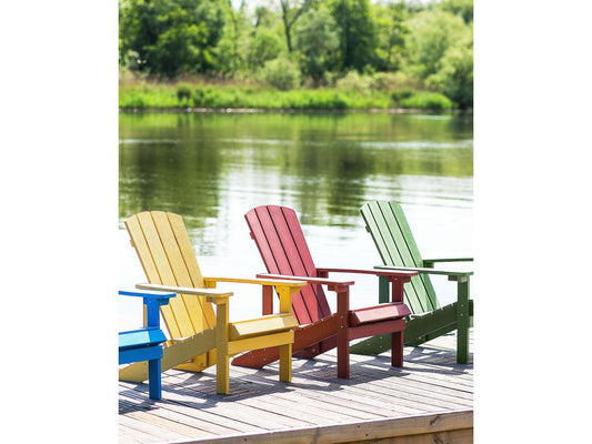 Chaise de jardin Vertchez Rouge