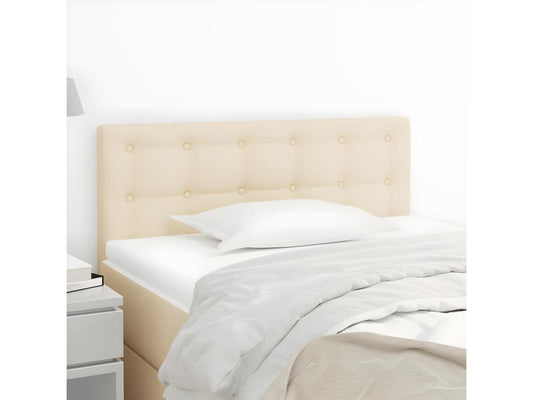 Tête de lit Crème 80x5x78/88 cm Tissu