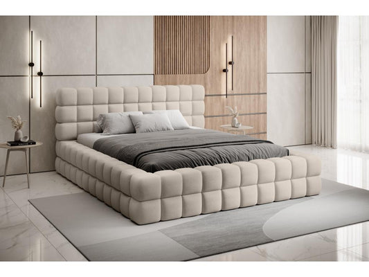Lit Vertchez L 180x200 /Tissu/Beige/Touch18