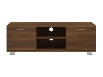 Meuble TV Chêne marron 120x40.5x35 cm Bois d'ingénierie
