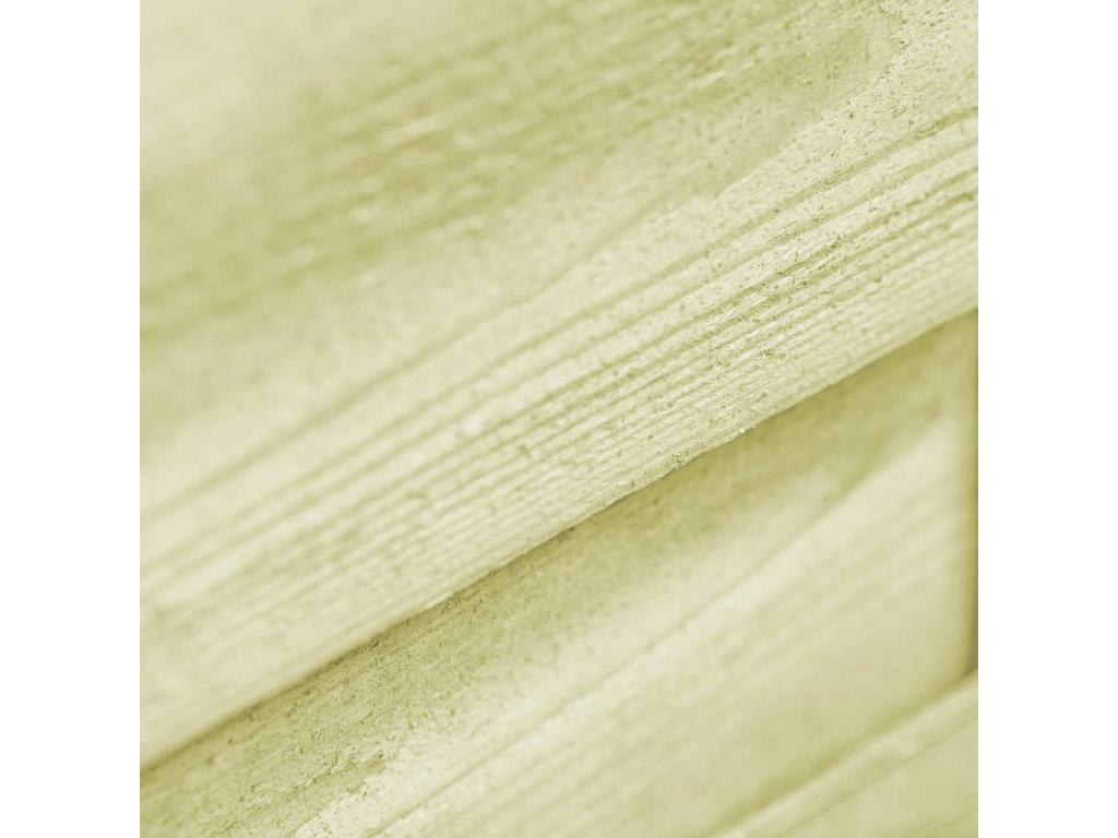 Portillon Bois de pin imprégné 100x100 Vert 3