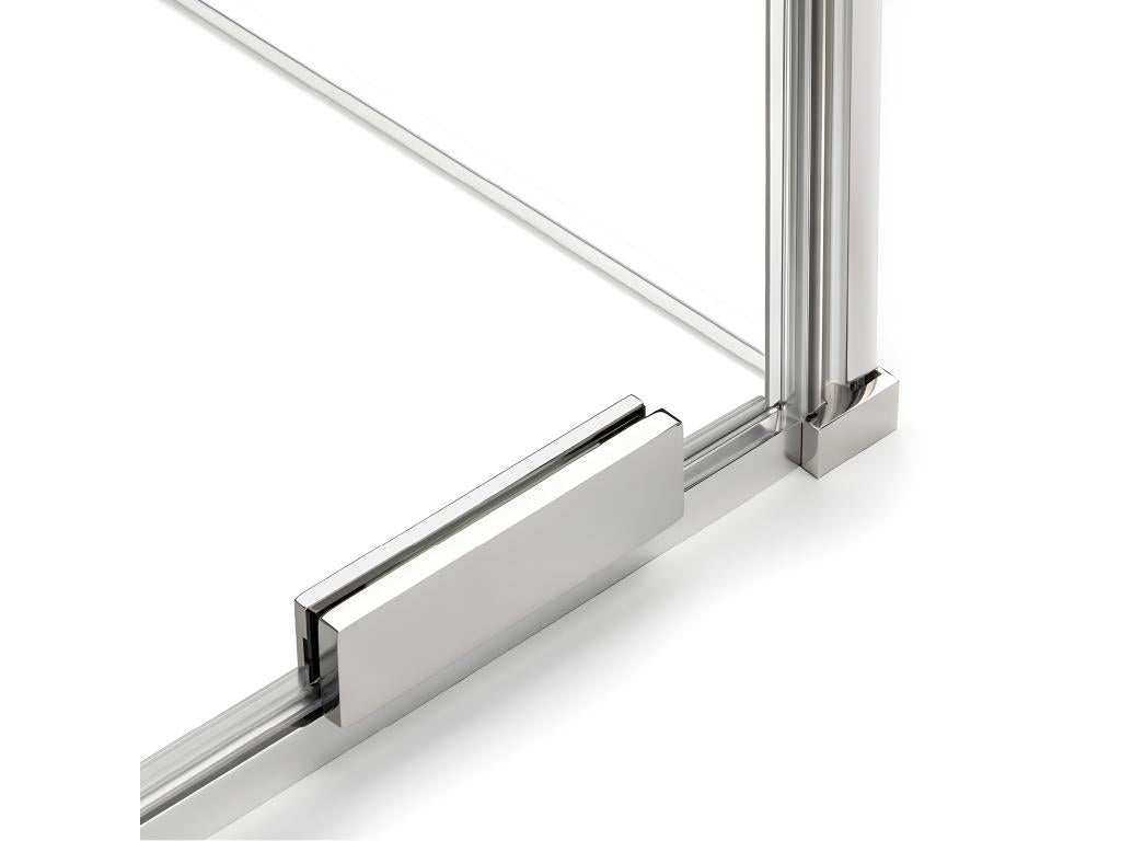 Cabine de douche 90x90 cm coulissante MALDIVES Vertchez acces d'angle