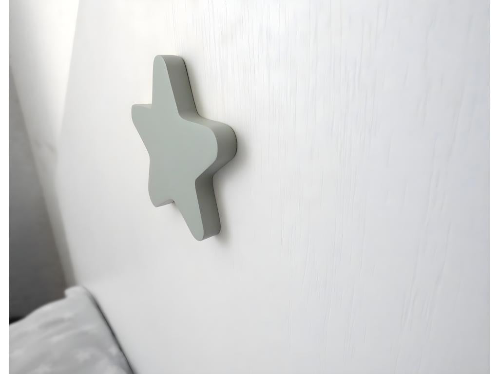 Tête de lit enfant coloris blanc - Hauteur 80 x Longueur 100 x Profondeur 1.6 cm