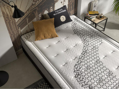 Matelas Vertchezélastique 160x190 Hauteur 24cm /2 Anti-acariens Respirant.