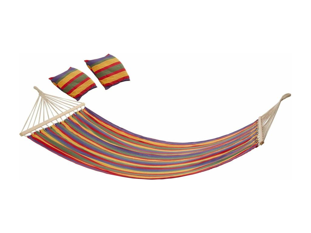 Hamac pour 2 personnes multicolore 325x150x2.5 cm 08 0000317
