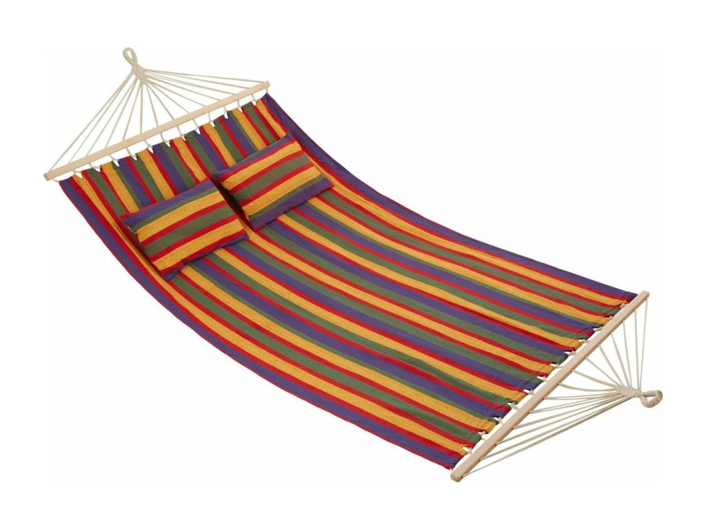 Hamac pour 2 personnes multicolore 325x150x2.5 cm 08 0000317