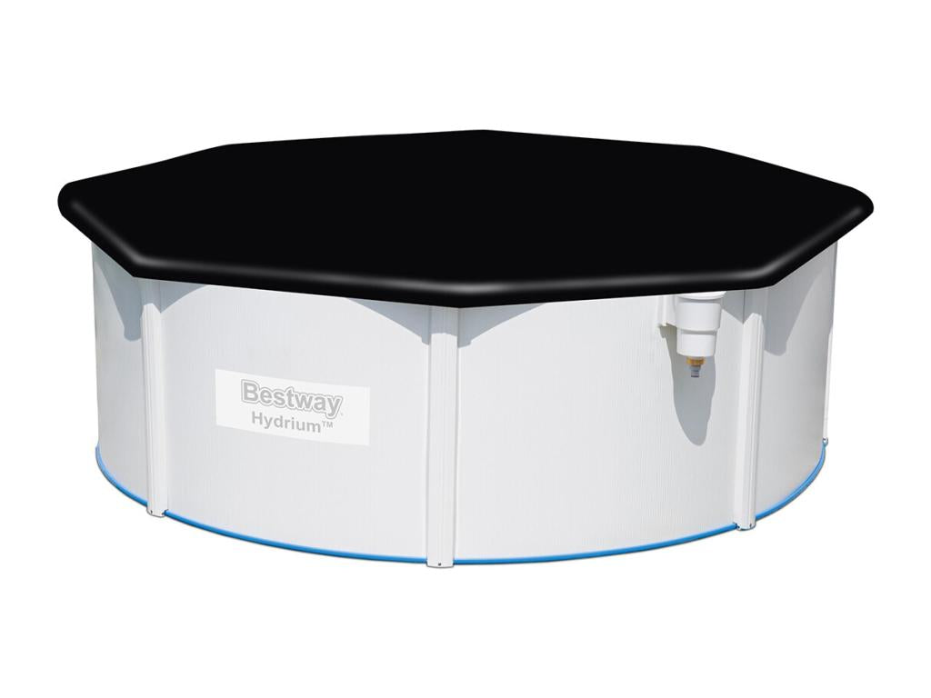 Bâche de protection 4 saisons pour piscine acier Hydrium ronde 3.66 m