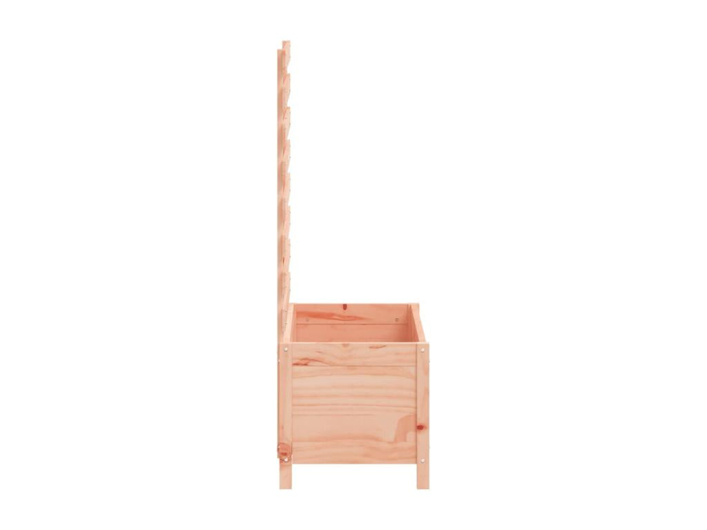 Jardinière avec support 79x39.5x114 cm bois massif Vertchez