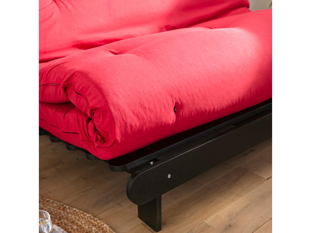 Matelas Vertchez rouge coeur en latex 90x200