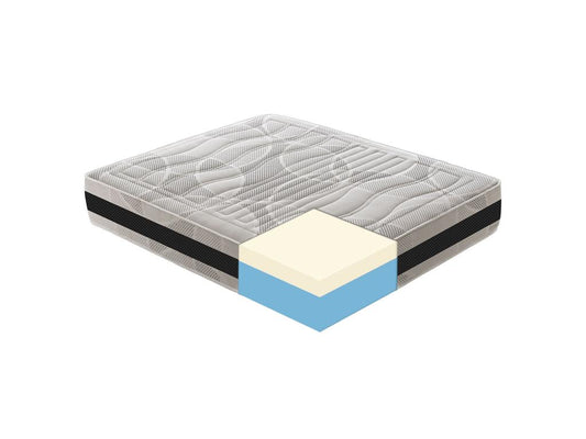 Vertchez - Matelas à mémoire de forme - 11 zones - Hauteur 28 Modèle de luxe 160x200