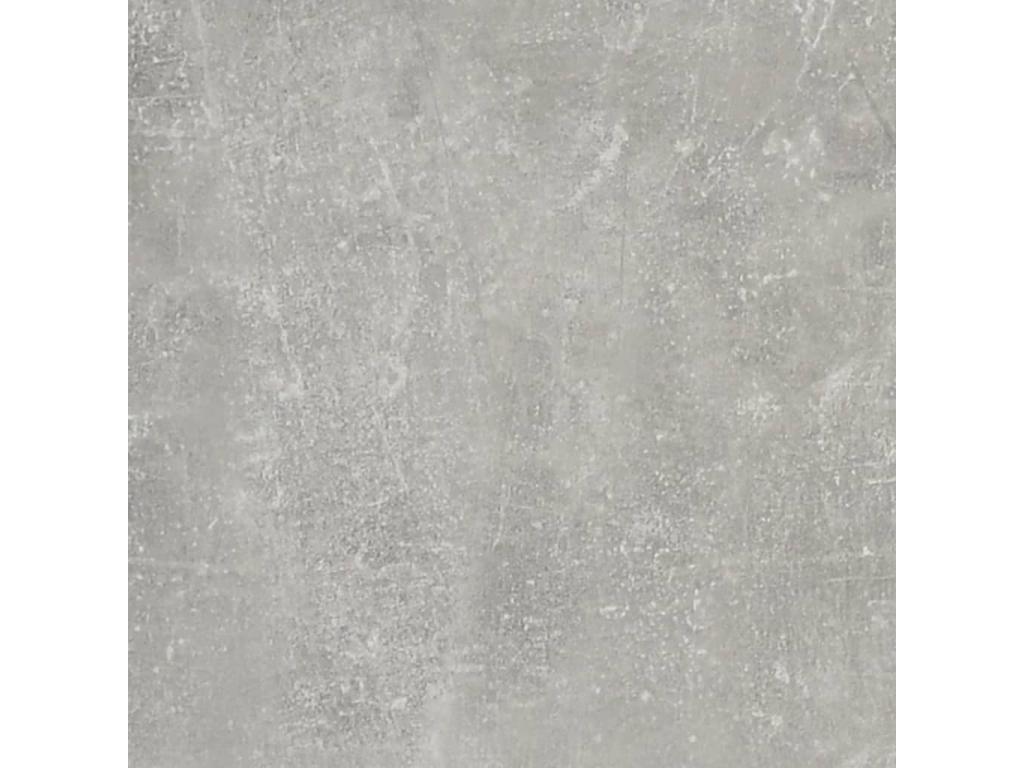 Meubles de salle de bain 2 pcs Gris béton Bois d'ingénierie