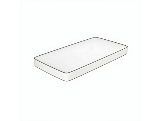 Matelas 65x140 haut de 14 cm pour berceau - Waterfoam Anallergique Anti-acarien - Primavera Vertchez