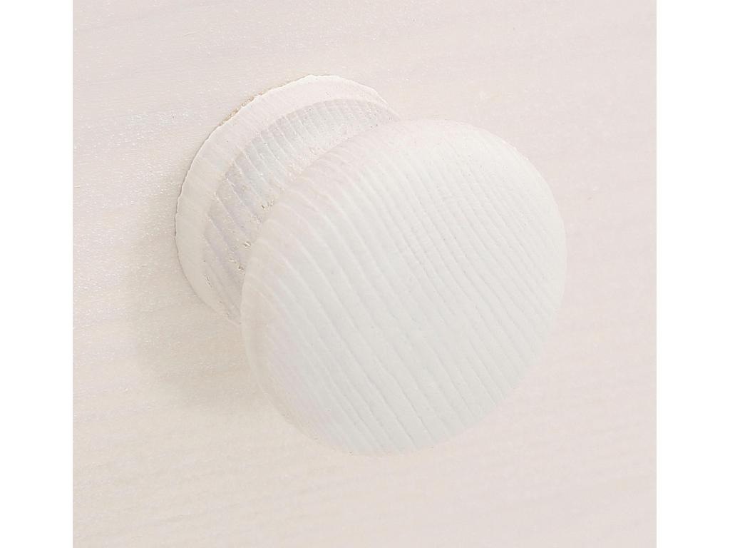 Vertchez Meuble Linge 4 Portes 3 Tiroirs Blanc