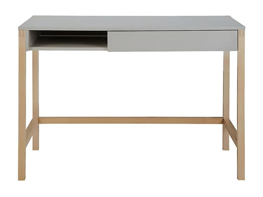 Bureau Design Vertchez 112cm Bouleau / Gris