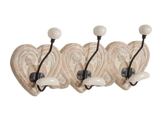 Vertchezère Coeur en manguier 3 crochets