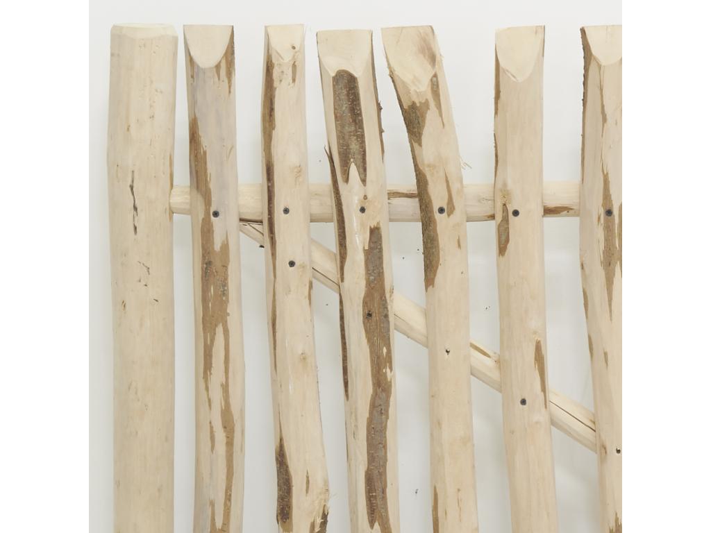 Portillon en noisetier