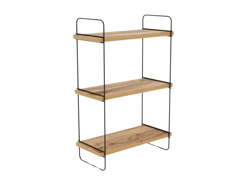Etagère murale en aggloméré et métal Vertchez