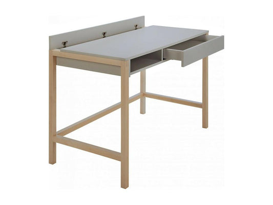 Bureau Design Vertchez 112cm Bouleau / Gris
