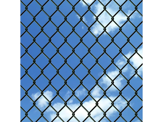 Clôture à mailles losangées Acier 1.25x15 m Vert